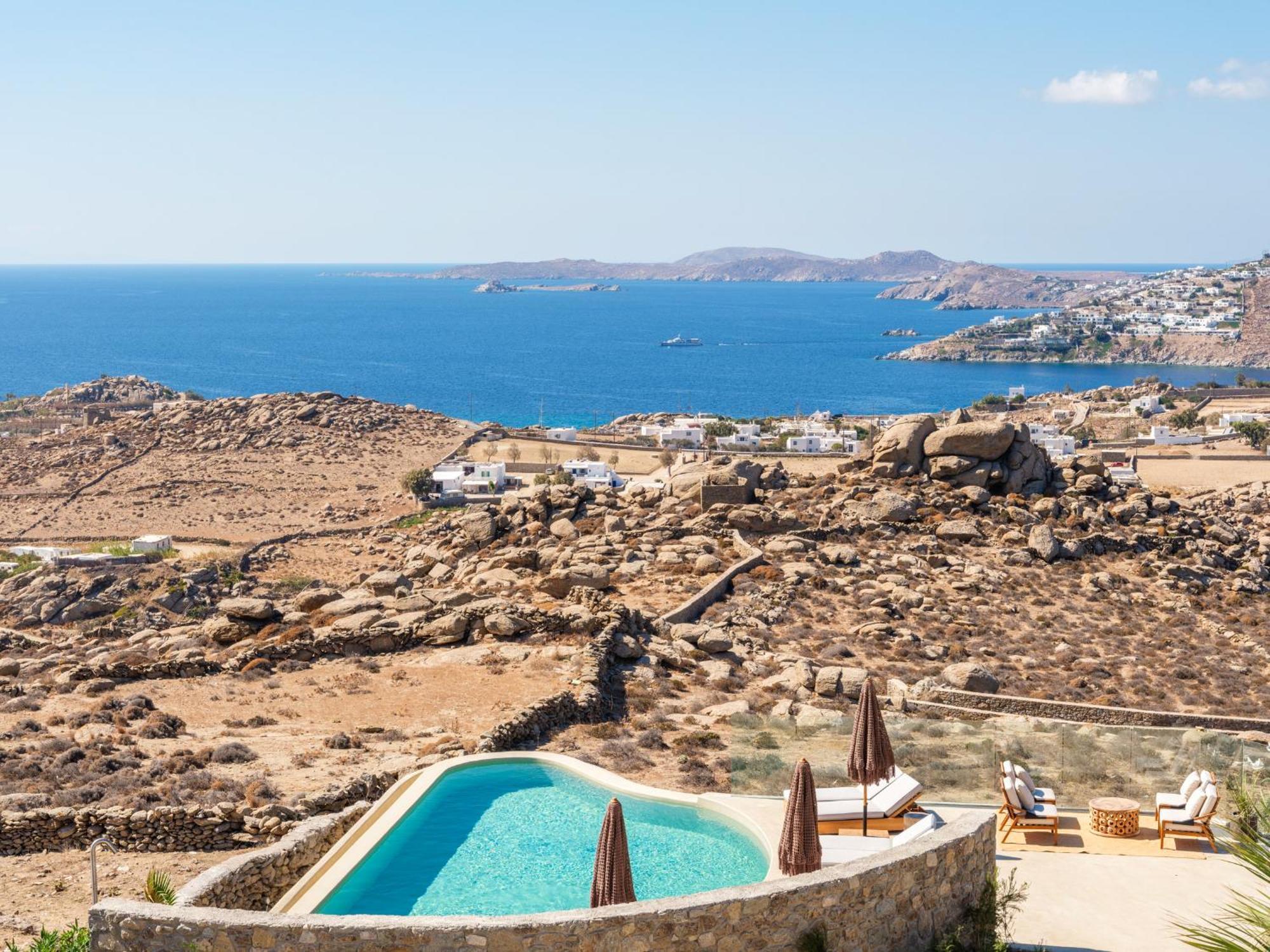 Mykonos Villa Scorpios Mykonos Town Екстер'єр фото