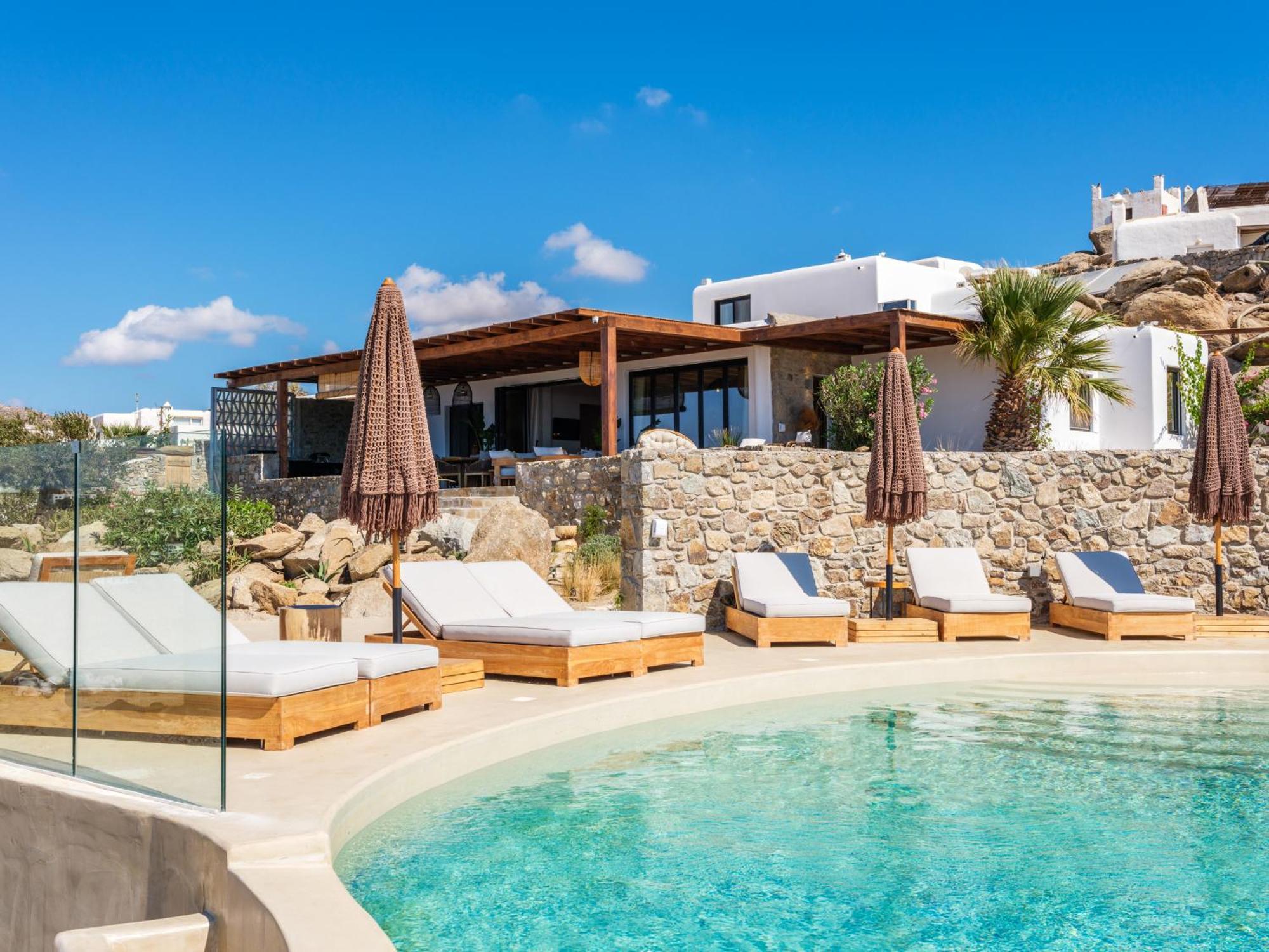 Mykonos Villa Scorpios Mykonos Town Екстер'єр фото